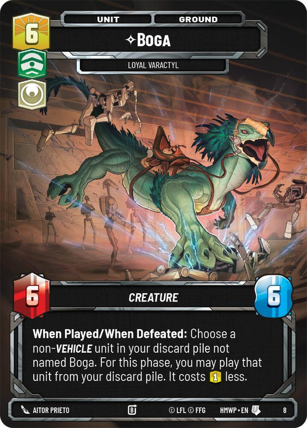 Boga - Loyal Varactyl (HMWP 8) - Star Wars Unlimited