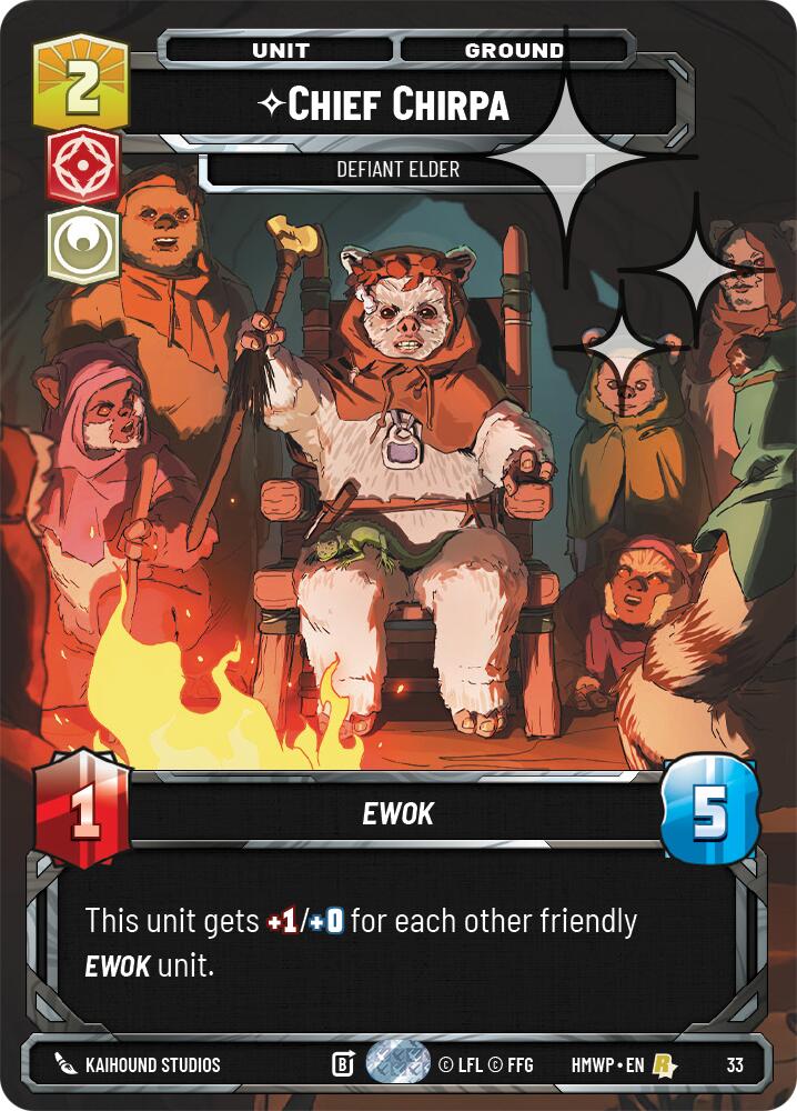 Chief Chirpa - Defiant Elder (Foil)