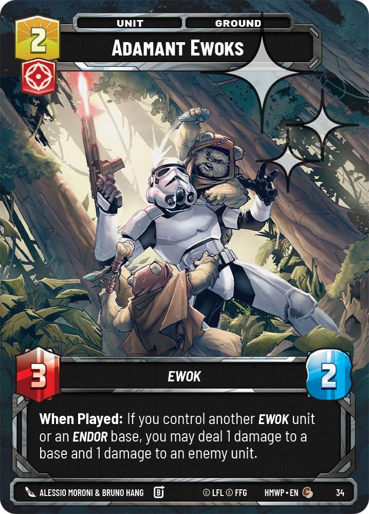 Adamant Ewoks (Foil)