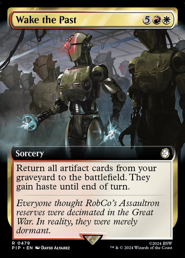 Wake the Past (Extended Art) - Magic: The Gathering