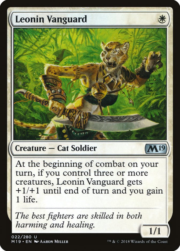Leonin Vanguard - Magic: The Gathering