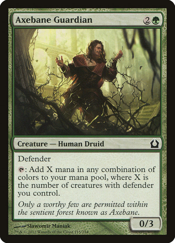 Axebane Guardian - Magic: The Gathering