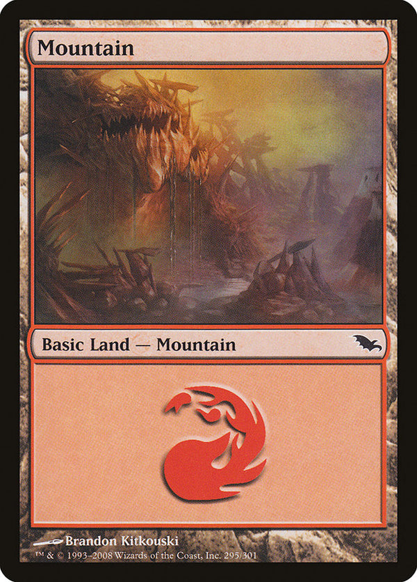 Mountain (295) - Magic: The Gathering