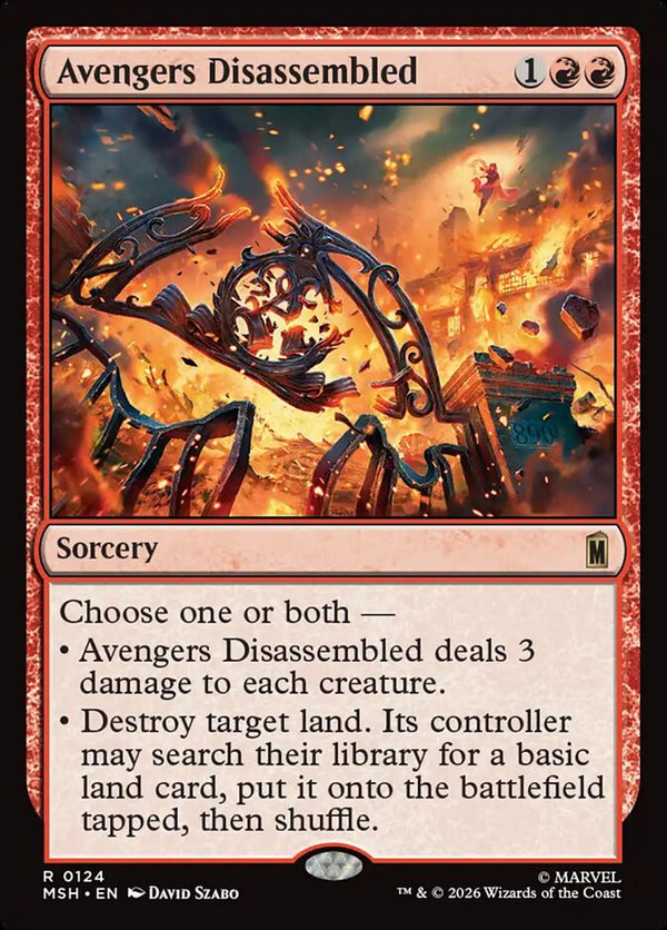 Avengers Disassembled - Magic: The Gathering