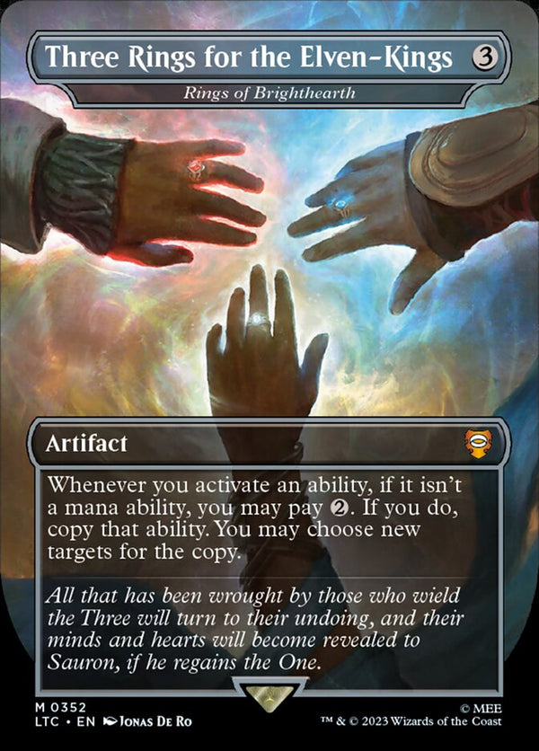Three Rings for the Elven-Kings - Rings of Brighthearth - Magic: The Gathering