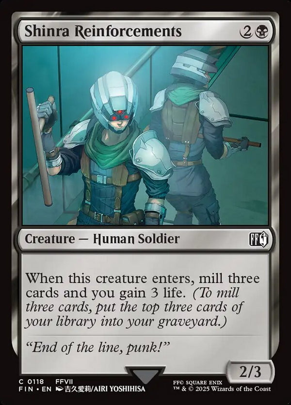 Shinra Reinforcements - Magic: The Gathering