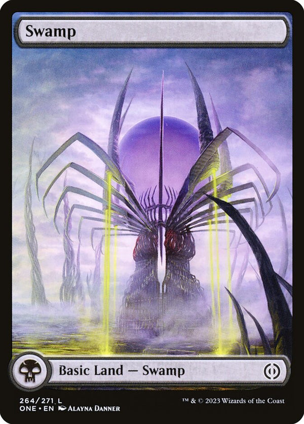 Swamp (264) - Full Art - Magic: The Gathering