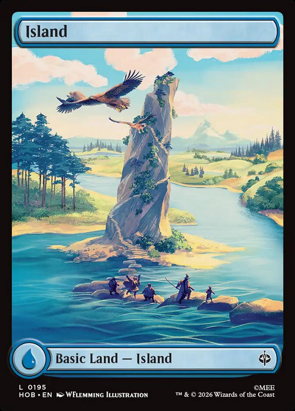 Island (0195) - Magic: The Gathering