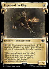 Esquire of the King (Showcase Scrolls) - Magic: The Gathering