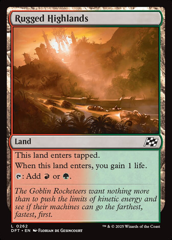 Rugged Highlands - Magic: The Gathering