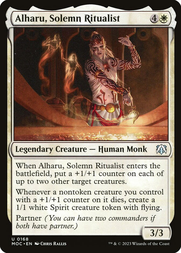 Alharu, Solemn Ritualist - Magic: The Gathering