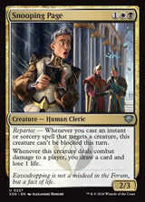 Snooping Page - Magic: The Gathering