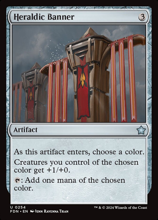 Heraldic Banner - Magic: The Gathering