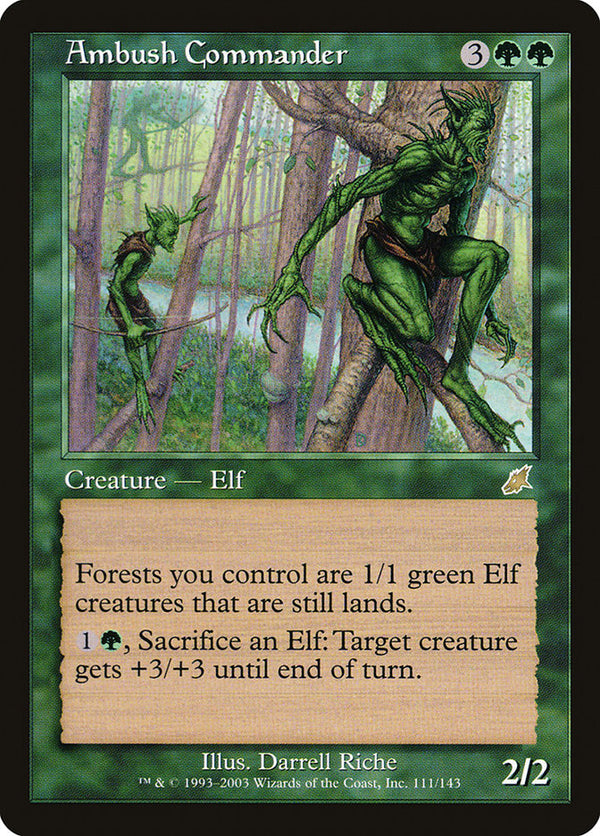 Ambush Commander - Magic: The Gathering