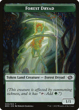 Forest Dryad Token - Magic: The Gathering