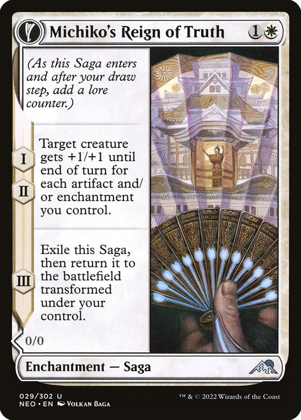 Michiko's Reign of Truth - Magic: The Gathering