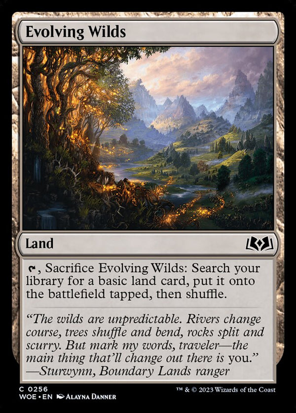 Evolving Wilds - Magic: The Gathering