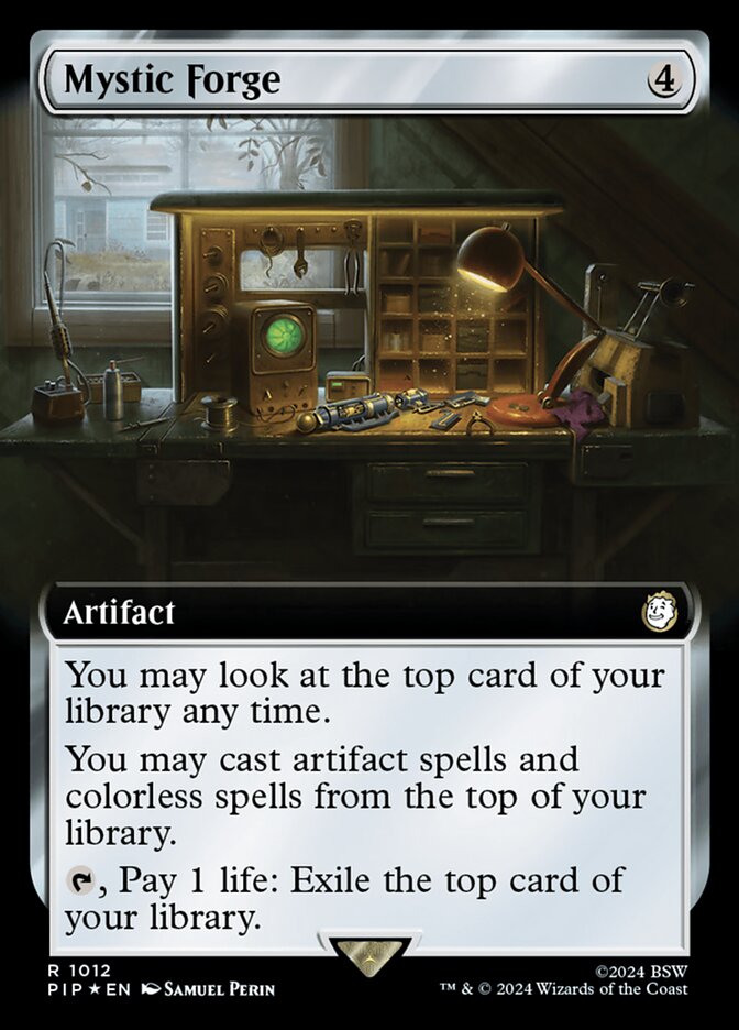 Mystic Forge (Extended Art) (Surge Foil)