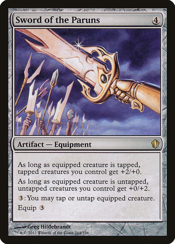Sword of the Paruns - Magic: The Gathering
