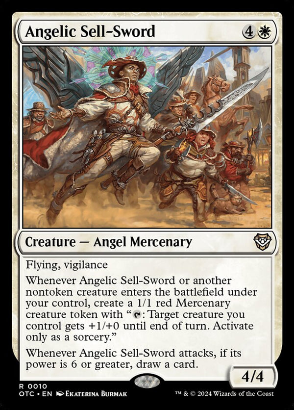 Angelic Sell-Sword - Magic: The Gathering