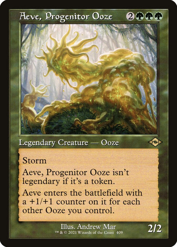 Aeve, Progenitor Ooze (Retro Frame) - Magic: The Gathering