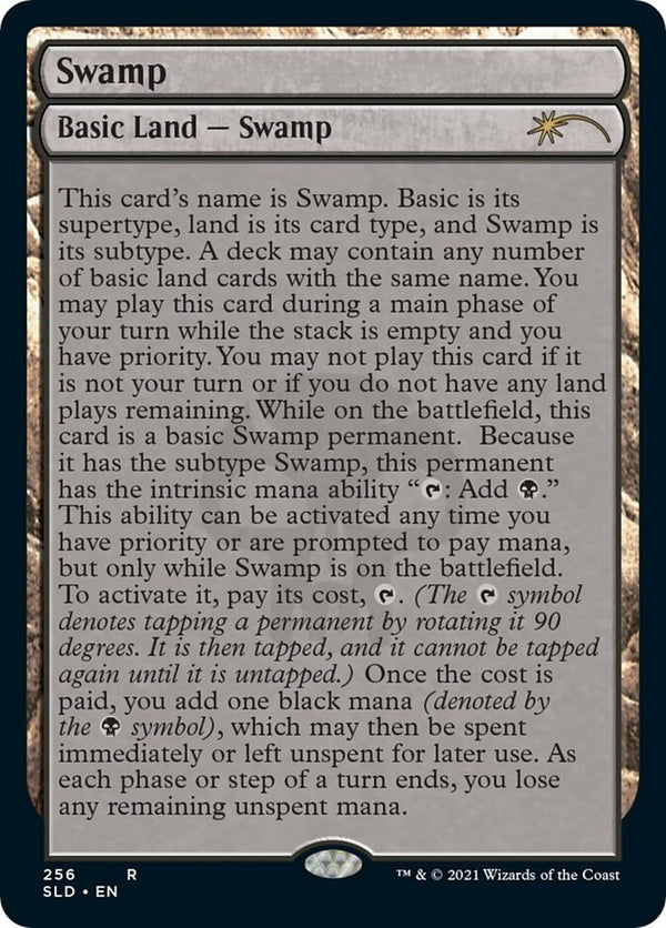Swamp (256) [Secret Lair Drop Series] - Magic: The Gathering