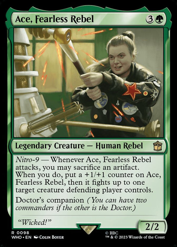Ace, Fearless Rebel - Magic: The Gathering