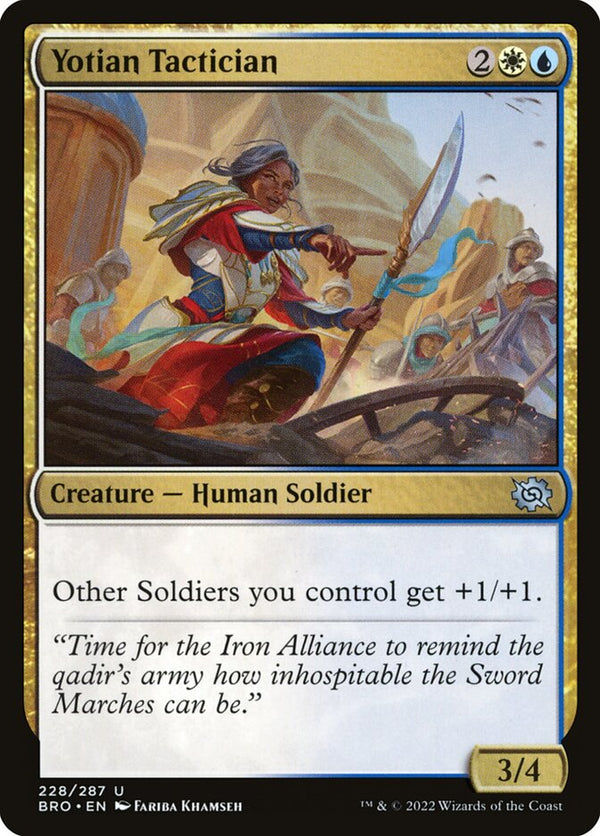 Yotian Tactician - Magic: The Gathering