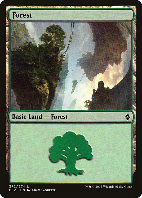 Forest (272) - Magic: The Gathering