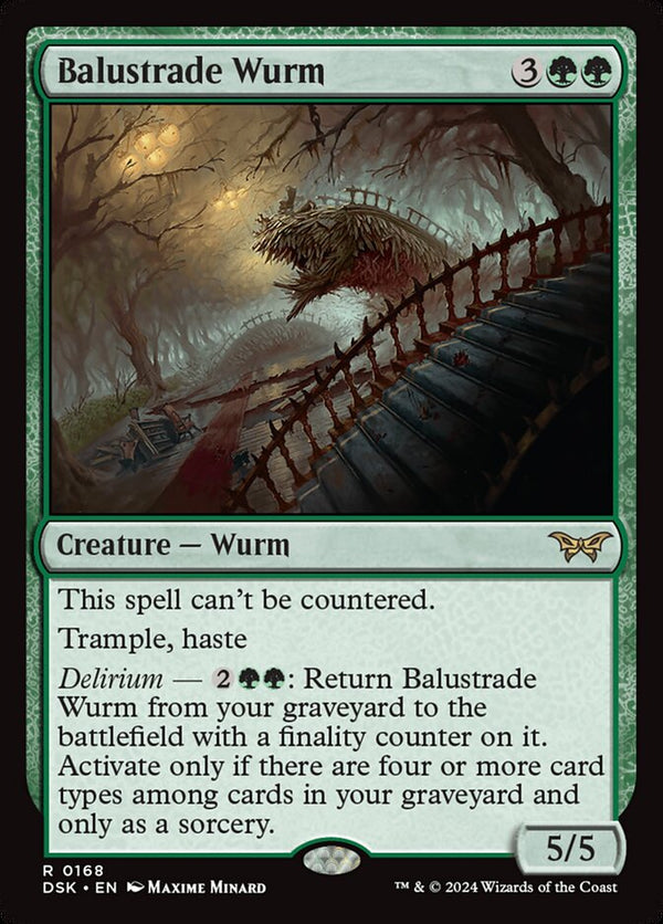 Balustrade Wurm - Magic: The Gathering