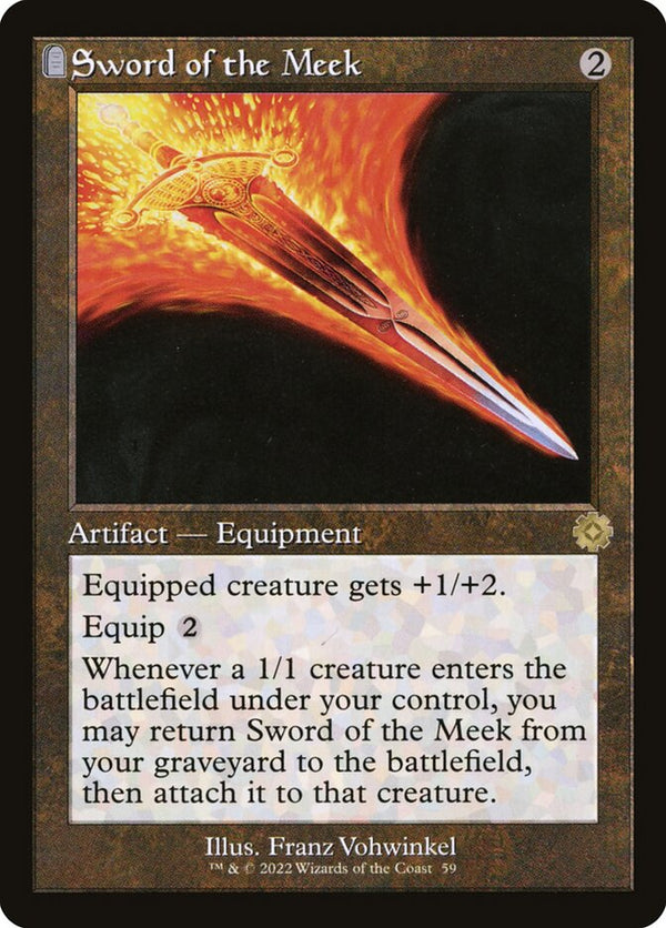 Sword of the Meek - Magic: The Gathering