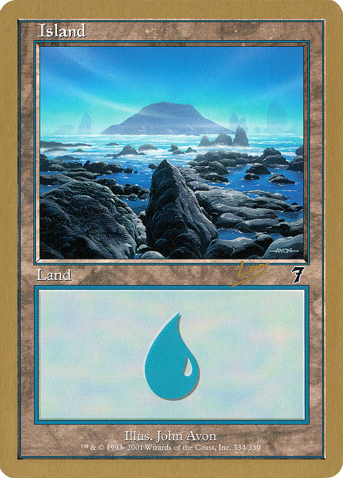 Island (334) - 2002 Raphael Levy (7ED)