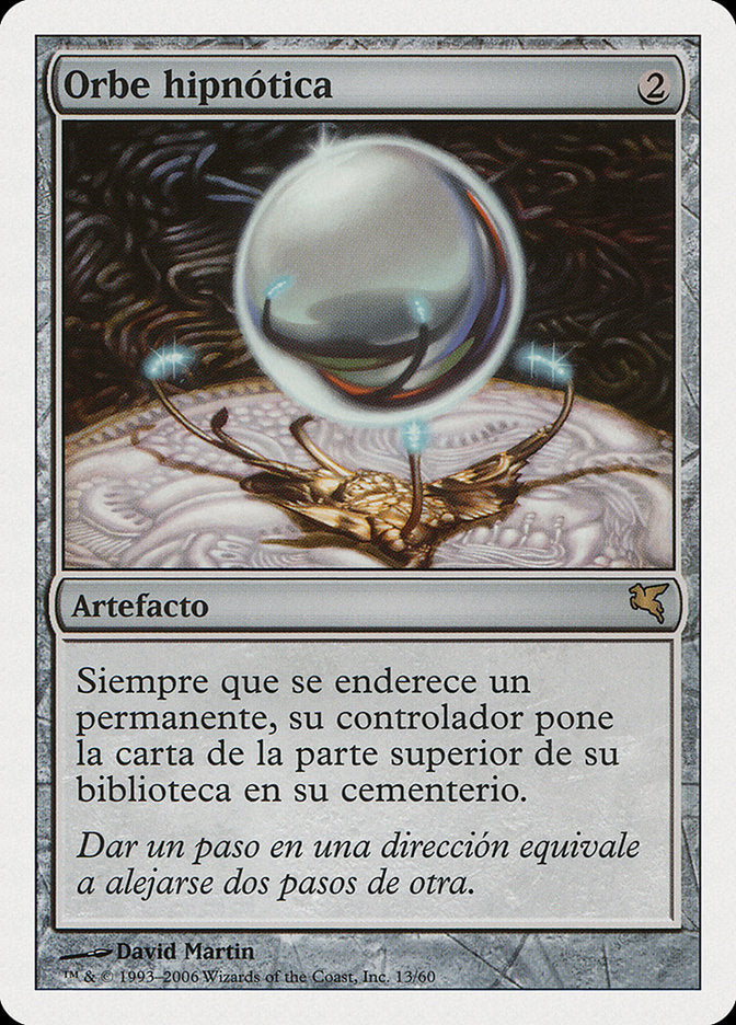 Mesmeric Orb (Italian)- "Globo Mesmerico"