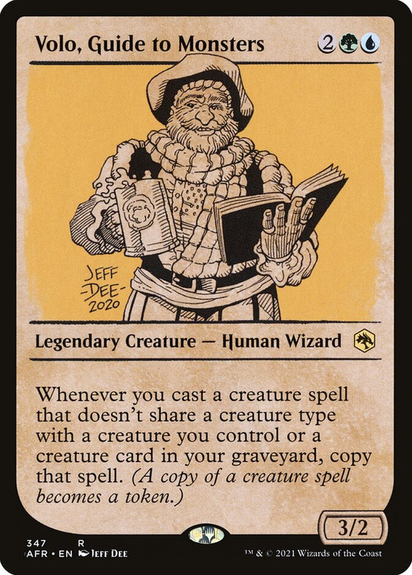 Volo, Guide to Monsters (Showcase) - Magic: The Gathering