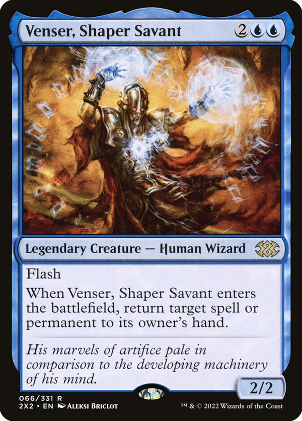 Venser, Shaper Savant - Magic: The Gathering
