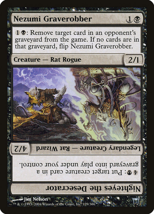 Nezumi Graverobber // Nighteyes the Desecrator - Magic: The Gathering