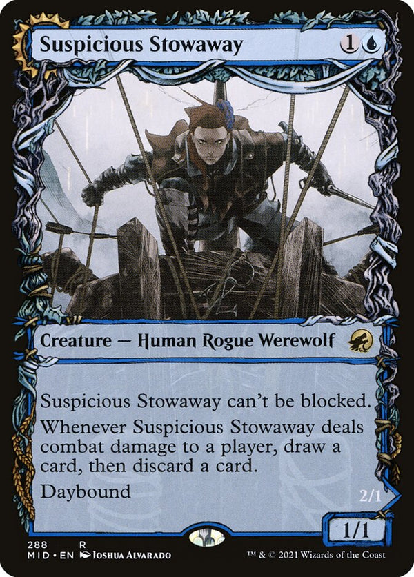 Suspicious Stowaway (Showcase) - Magic: The Gathering