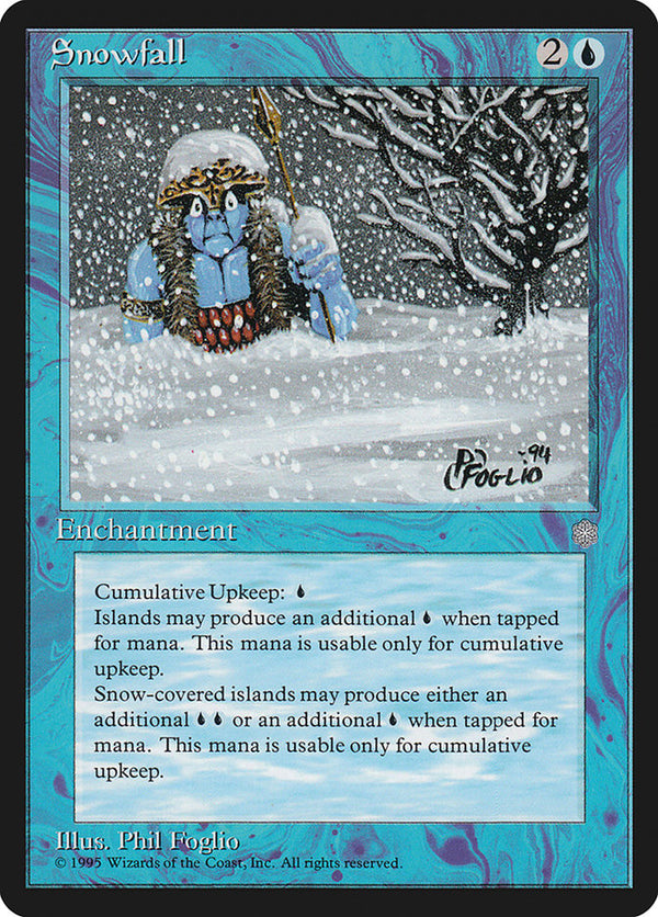 Snowfall - Magic: The Gathering