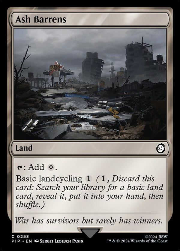 Ash Barrens - Magic: The Gathering
