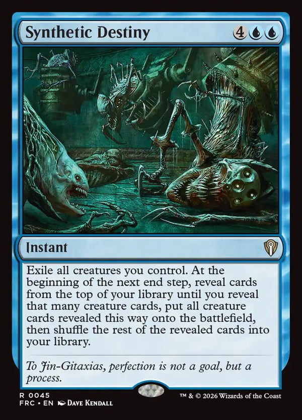 Synthetic Destiny (FRC 45) - Magic: The Gathering
