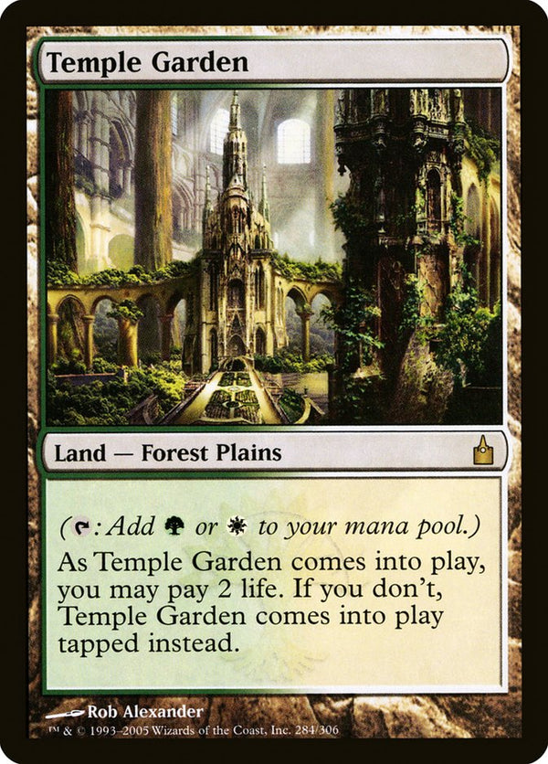 Temple Garden - Magic: The Gathering