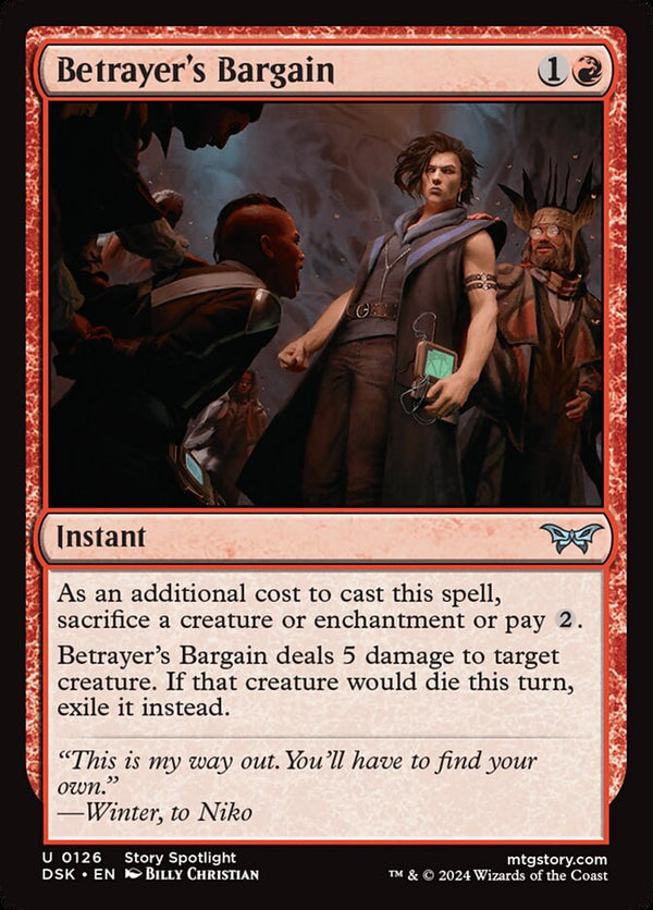 Betrayer's Bargain - Magic: The Gathering