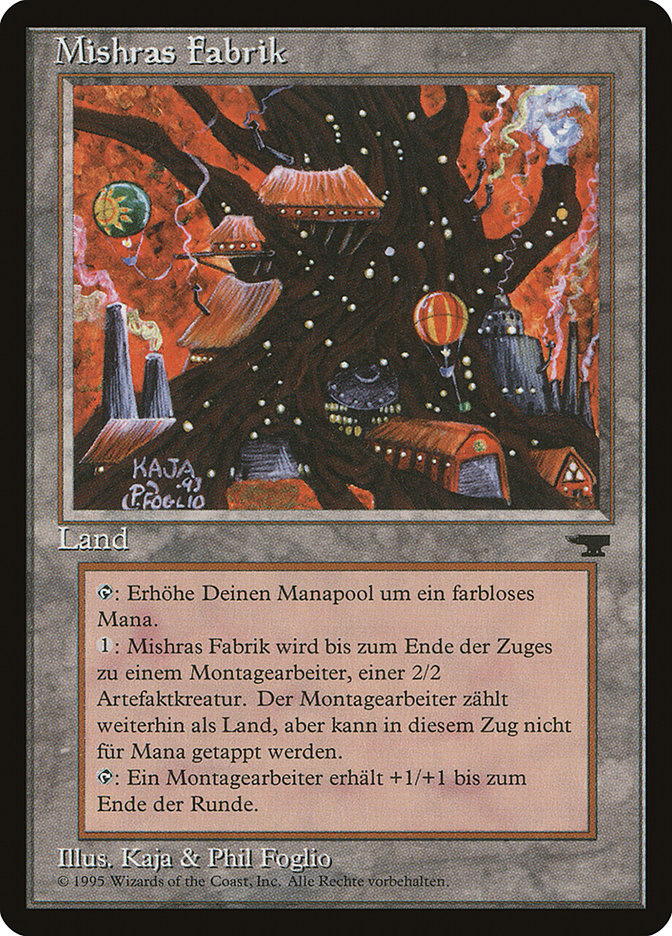 Mishra's Factory (German) - "Mishras Fabrik"