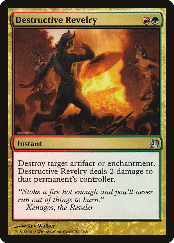 Destructive Revelry - Magic: The Gathering