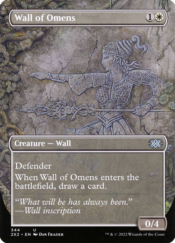 Wall of Omens (Borderless) - Magic: The Gathering