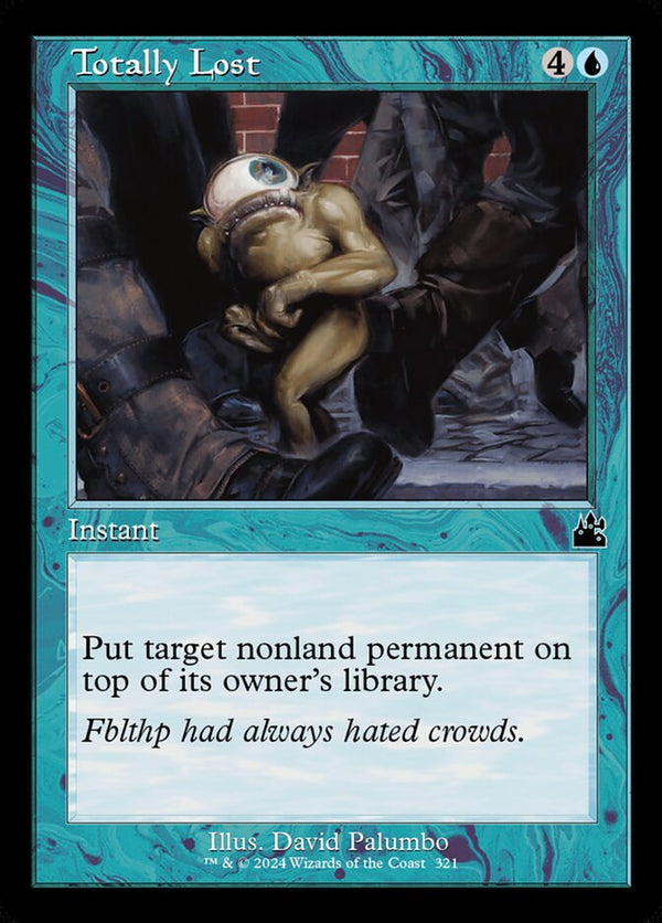 Totally Lost (Retro Frame) - Magic: The Gathering