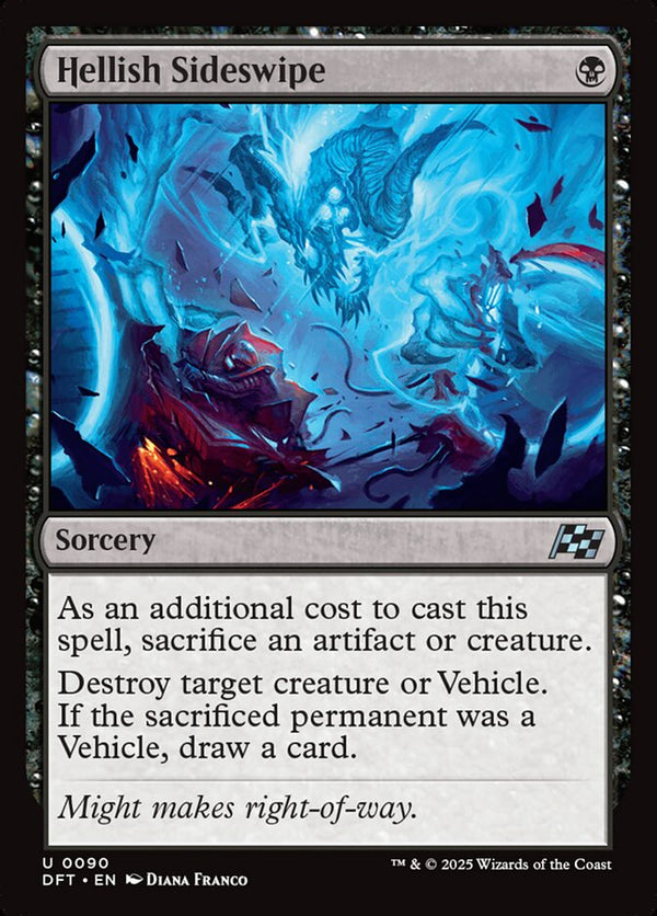 Hellish Sideswipe - Magic: The Gathering