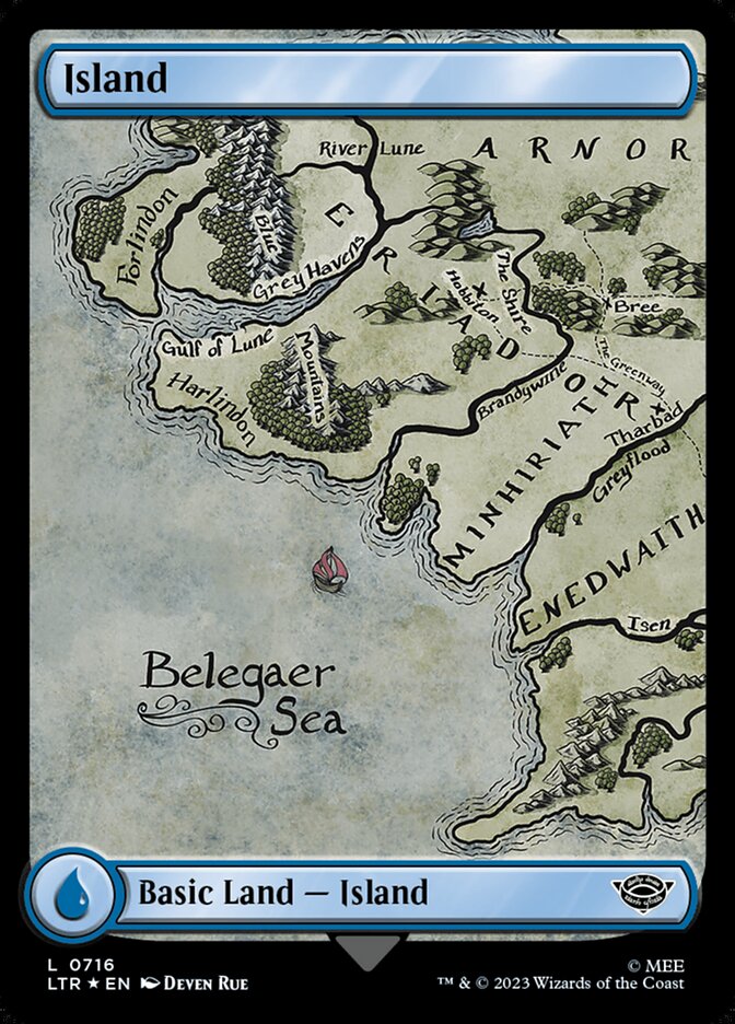 Island (0716) (Surge Foil)
