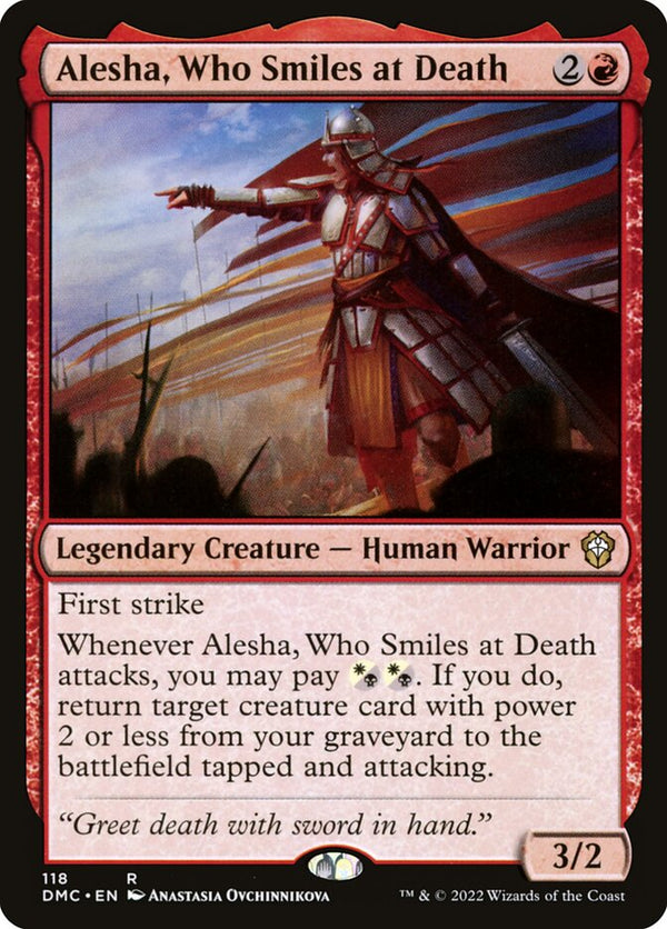 Alesha, Who Smiles at Death - Magic: The Gathering