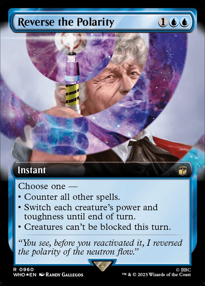 Reverse the Polarity (Extended Art) (Surge Foil)